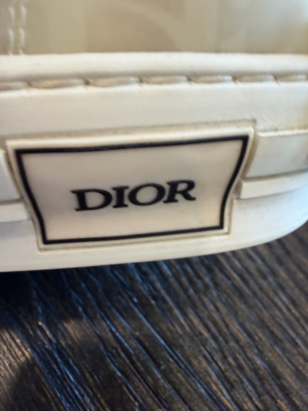 Dior Men's White High-Top Sneaker men’s size 46/ 13 US - Picture 14 of 16